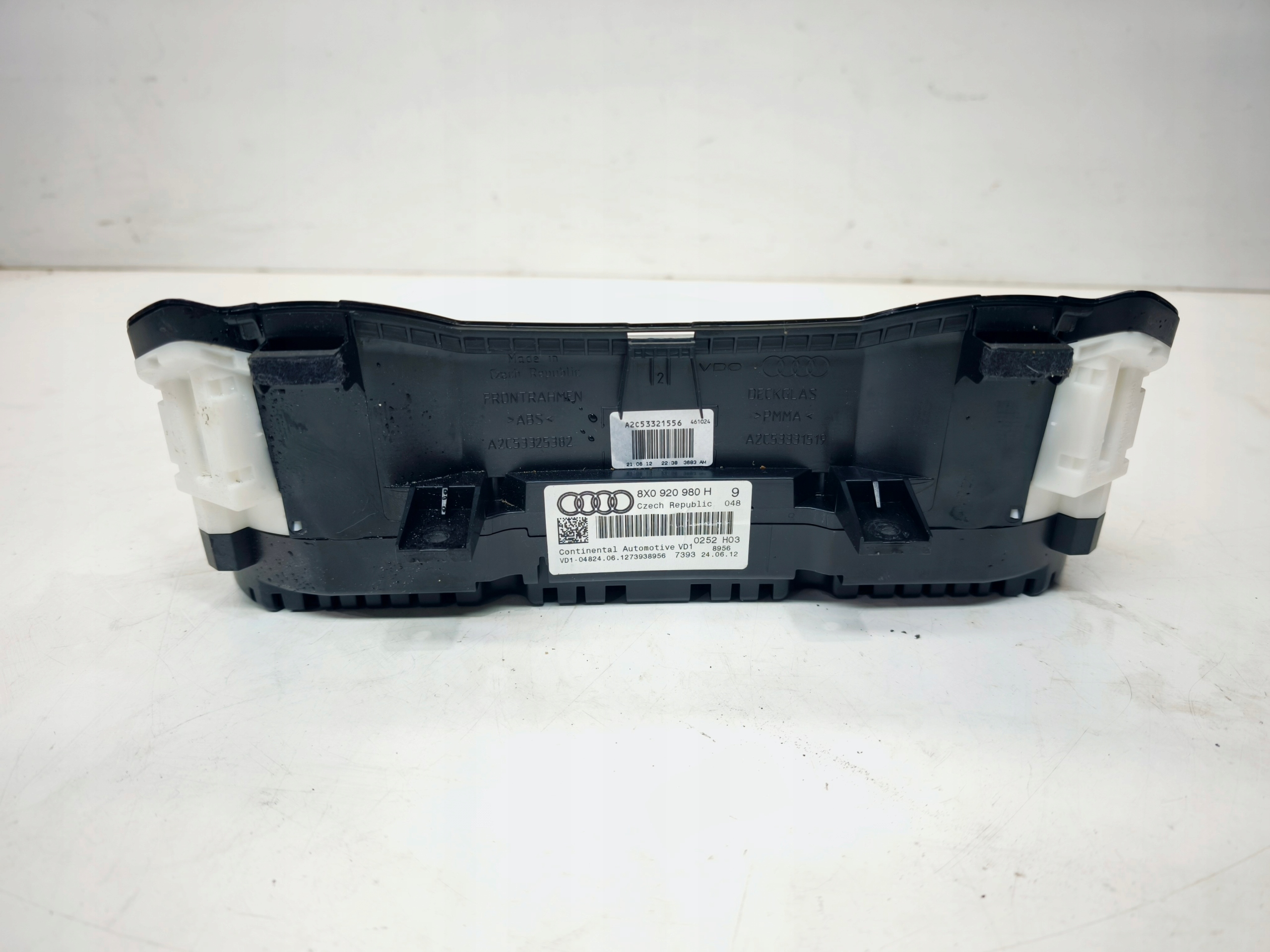 dials dials display AUDI A1 8X 8X0920980H