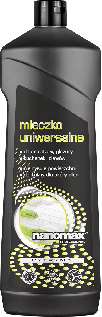 

Mleczko do czyszczenia uniwersalne Nanomax 750ml