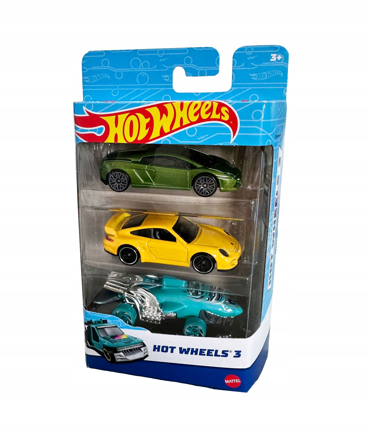 HOT WHEELS 3 Zestaw pojazdow 3 pak K5904 N0714 16124604802 Allegro.pl