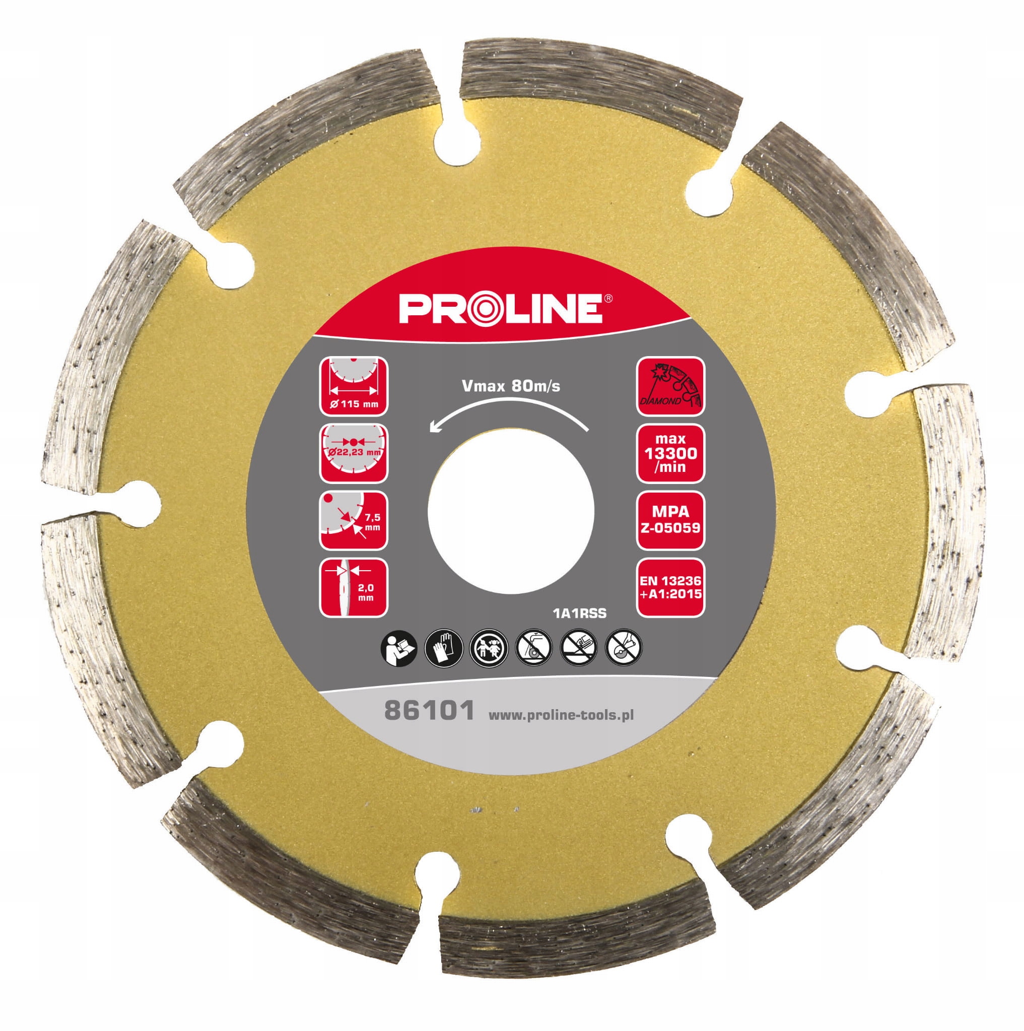 

Proline Tarcza diamentowa segmentowa 230mm
