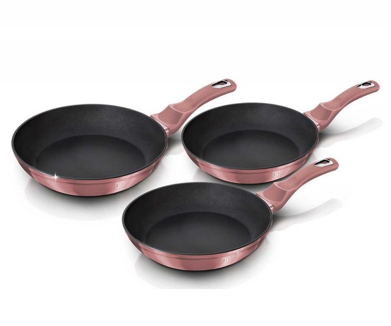 Sada 3 Panvíc 20/24/28 CM Berlinger Haus BH-6170 I-rose