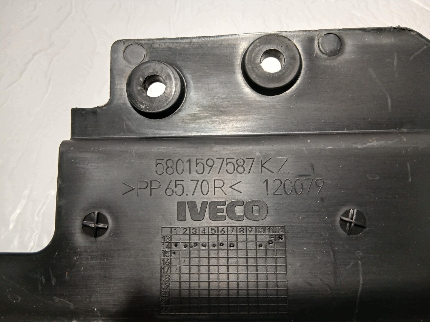 IVECO DAILY VI 6 kryt obal MOTORU 5801597587