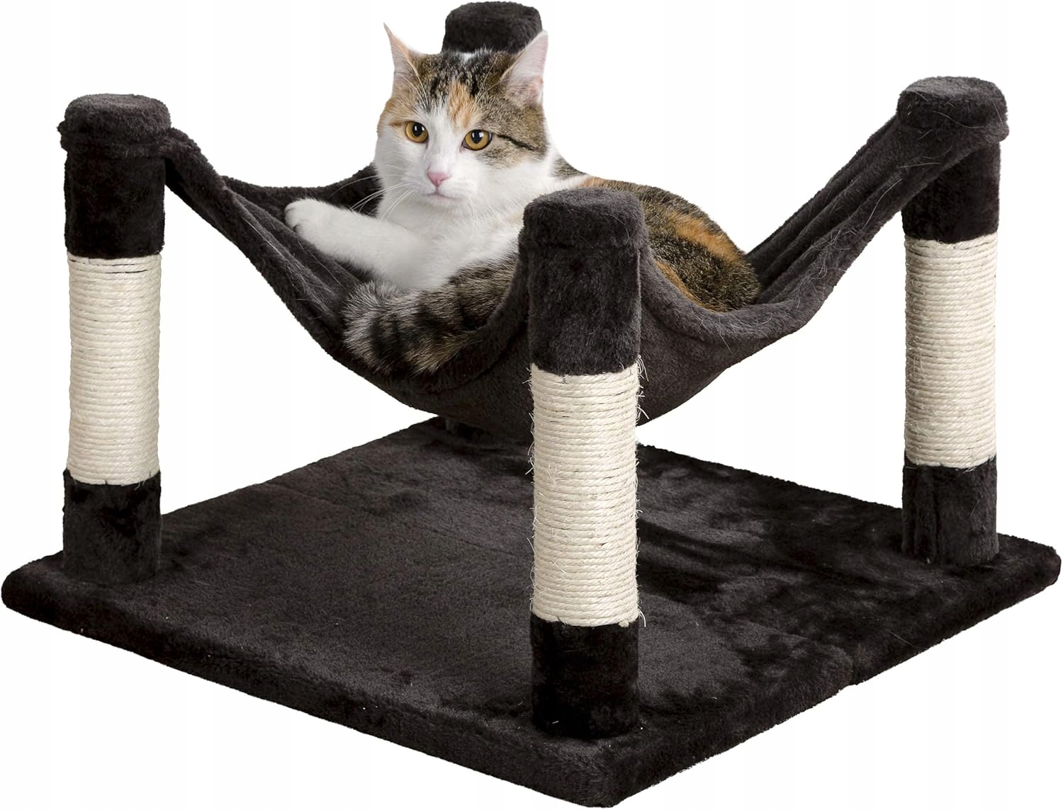 Levně Kerbl Pet Samira Pelíšek Škrabadlo Pro Kočky 32x49x49 Cm Černé