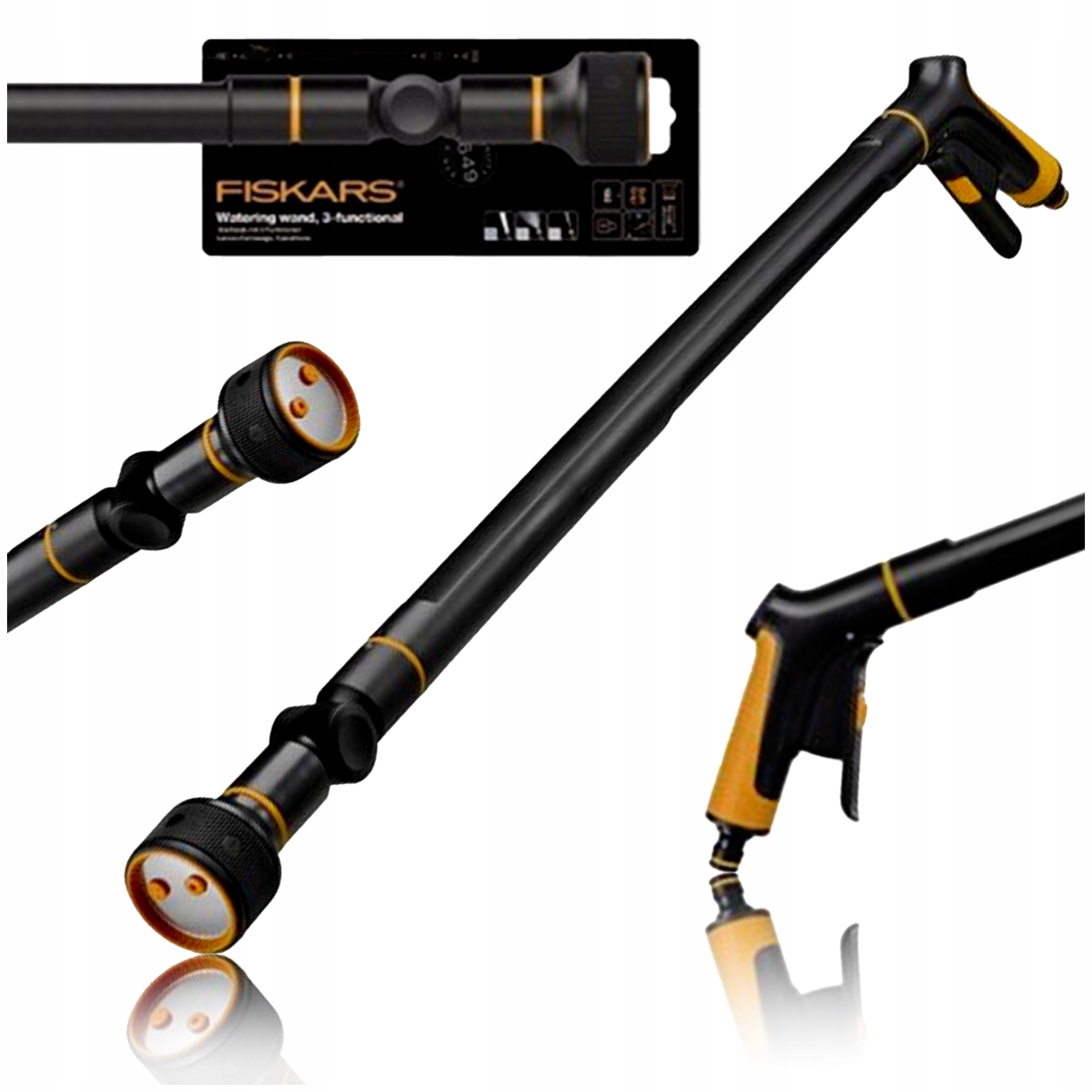 

Lanca Do Podlewania Zraszająca Fiskars 3 Funkcje