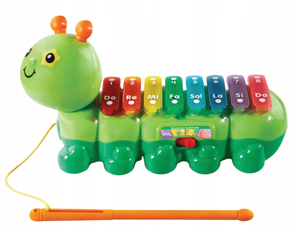 

Interaktywna Koncertowa Gąsieniczka Cymbałki VTech