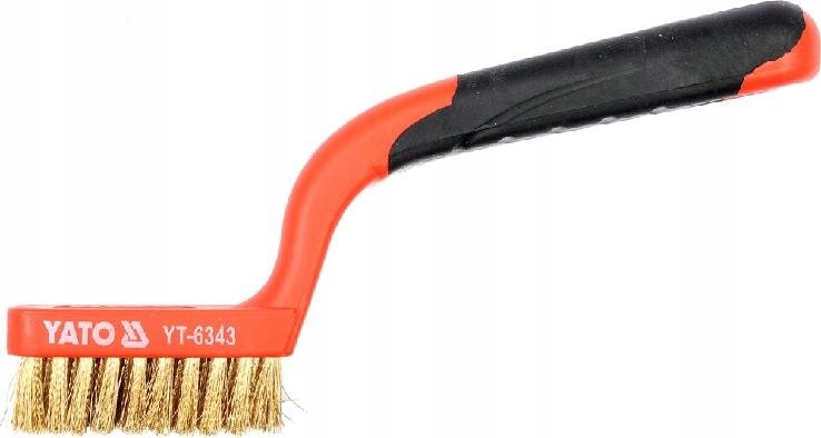 

Zczotka Druciana 3-RZĘDOWA 180mm, Plastikowa,mosię