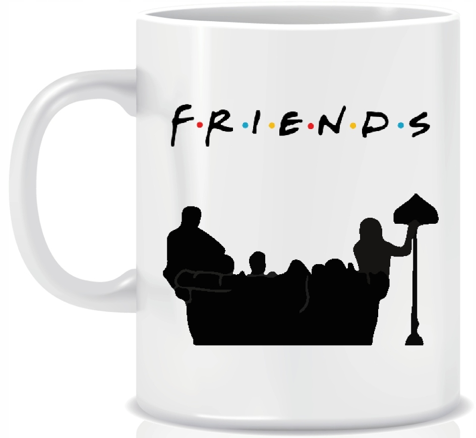 

Kubek Friends Przyjaciele 330ml Kartonik
