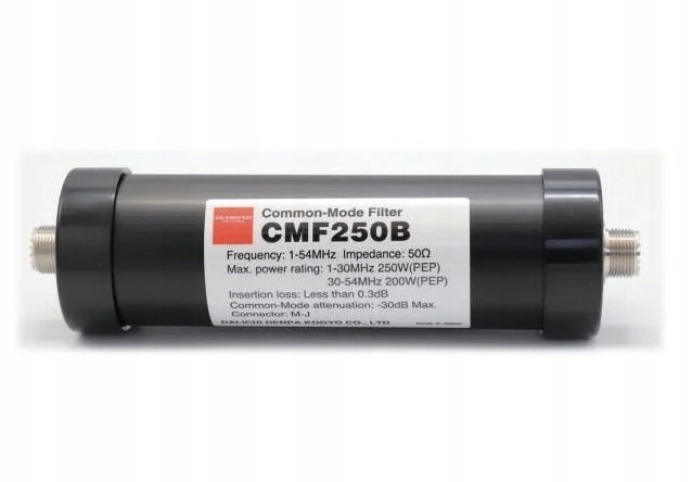 Diamond CMF250B choke balun filtr prądów wspólnych 1-54MHz 250W