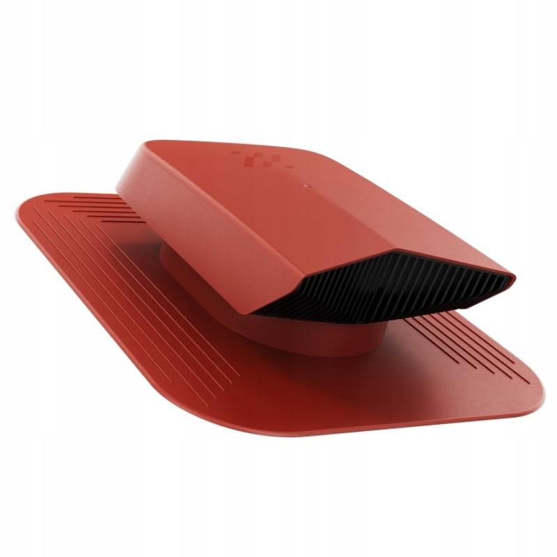 Větrací Ventilátor Pod Asfaltový Šindel Papu Červený 3009