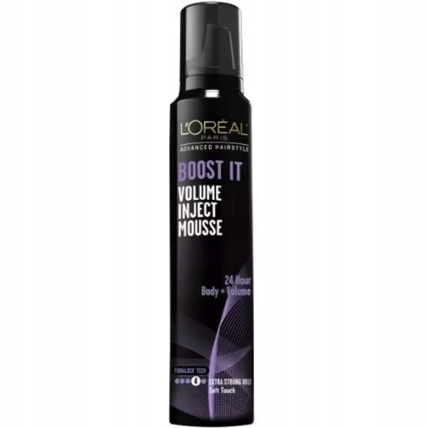 L'oreal Paris Advanced Hairstyle Volume Inject Mousse 235 g Pěna pro objem