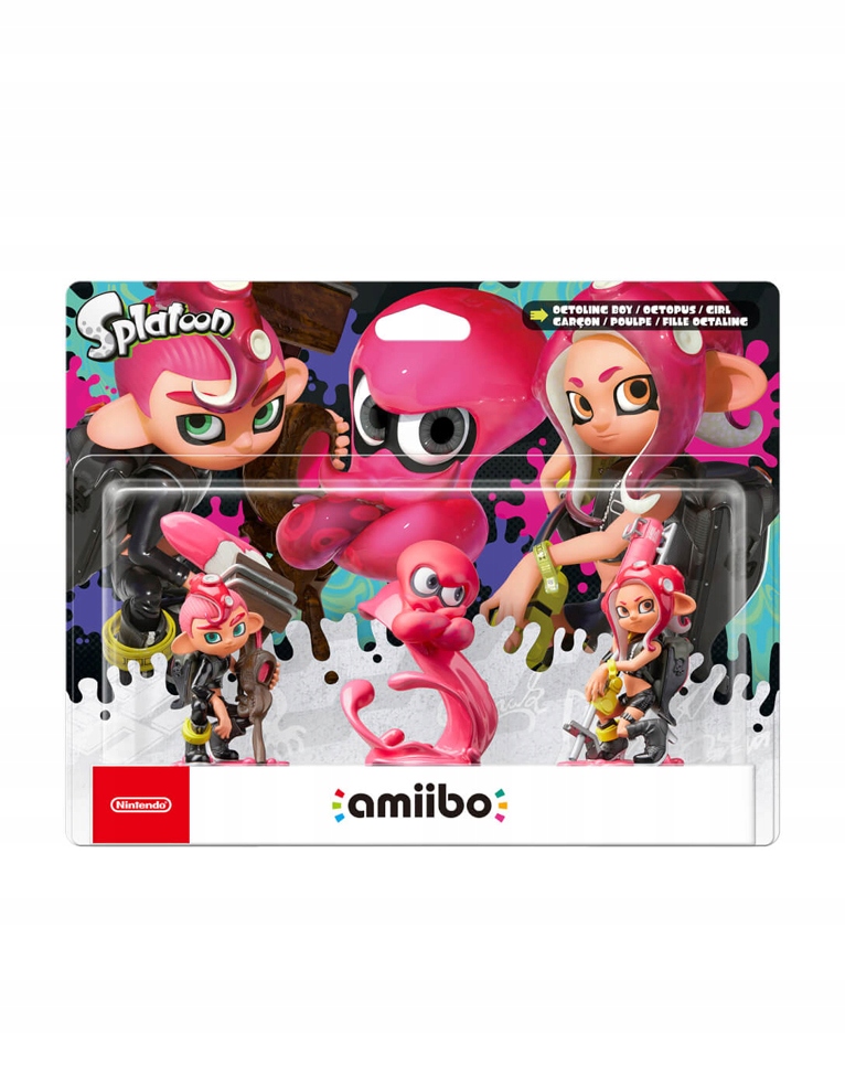 

Amiibo Splatoon 3 Figurki Octoling Boy Girl