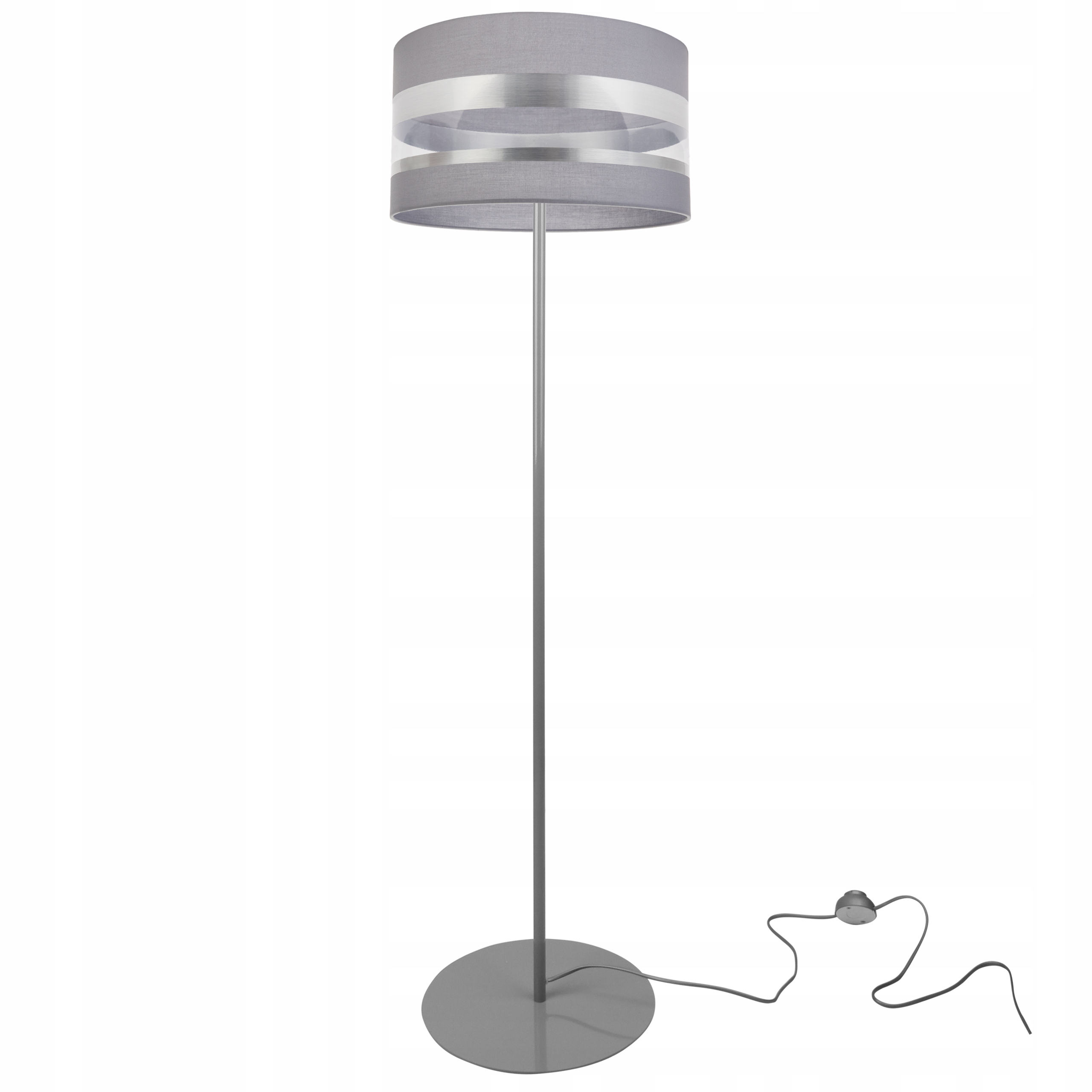 Stojaca Lampa Chrómová, Elegantné Tienidlo, Rôzne Farby