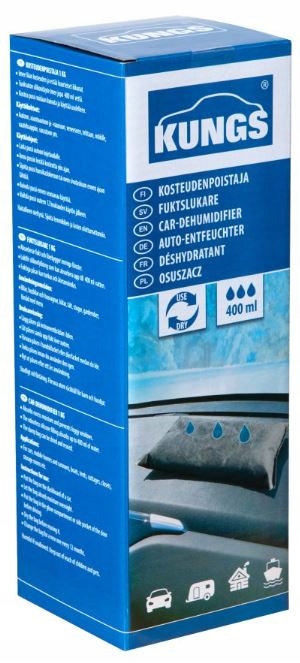 KUNGS POCHŁANIACZ WIGLOCI OSUSZACZ DO SAMOCHODU ŁODZI PRZYCZEPY DUŻY 1KG Producent Kungs