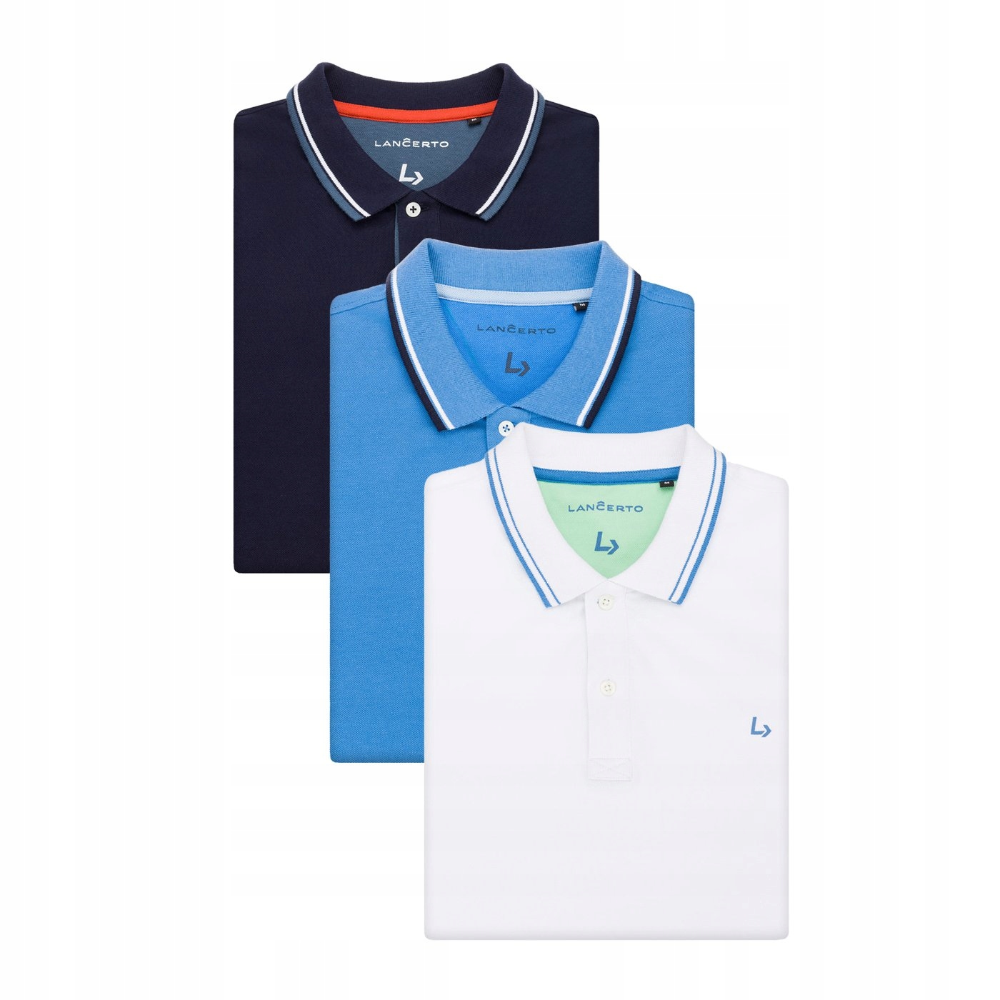 

Zestaw Koszulek Polo 3 szt Lancerto Adrian 3XL