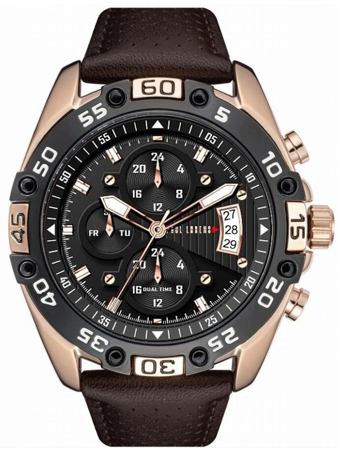 Pánské Hodinky Paul Lorens -PL8754A5-1B1 (zg375d) Box