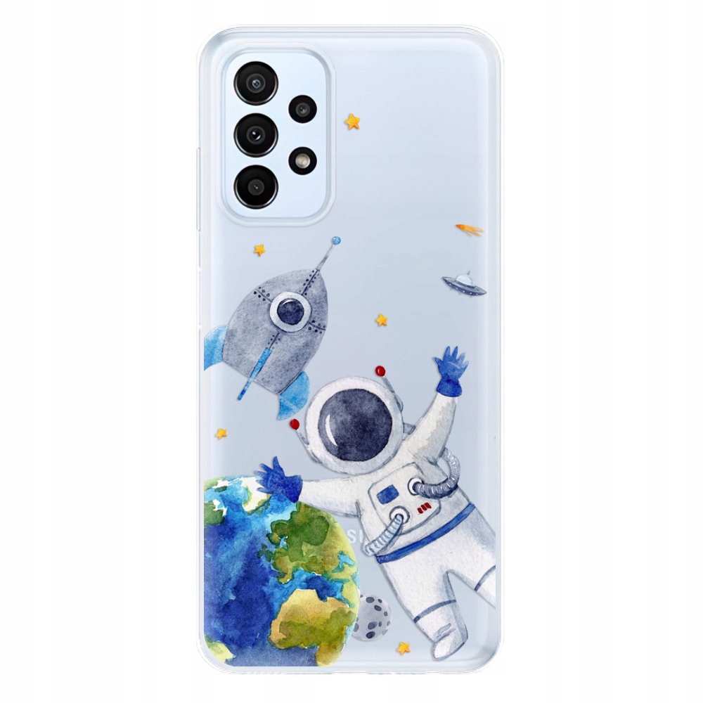 Silikonowe etui iSaprio Space 05 do Samsung Galaxy A23 A23 5G
