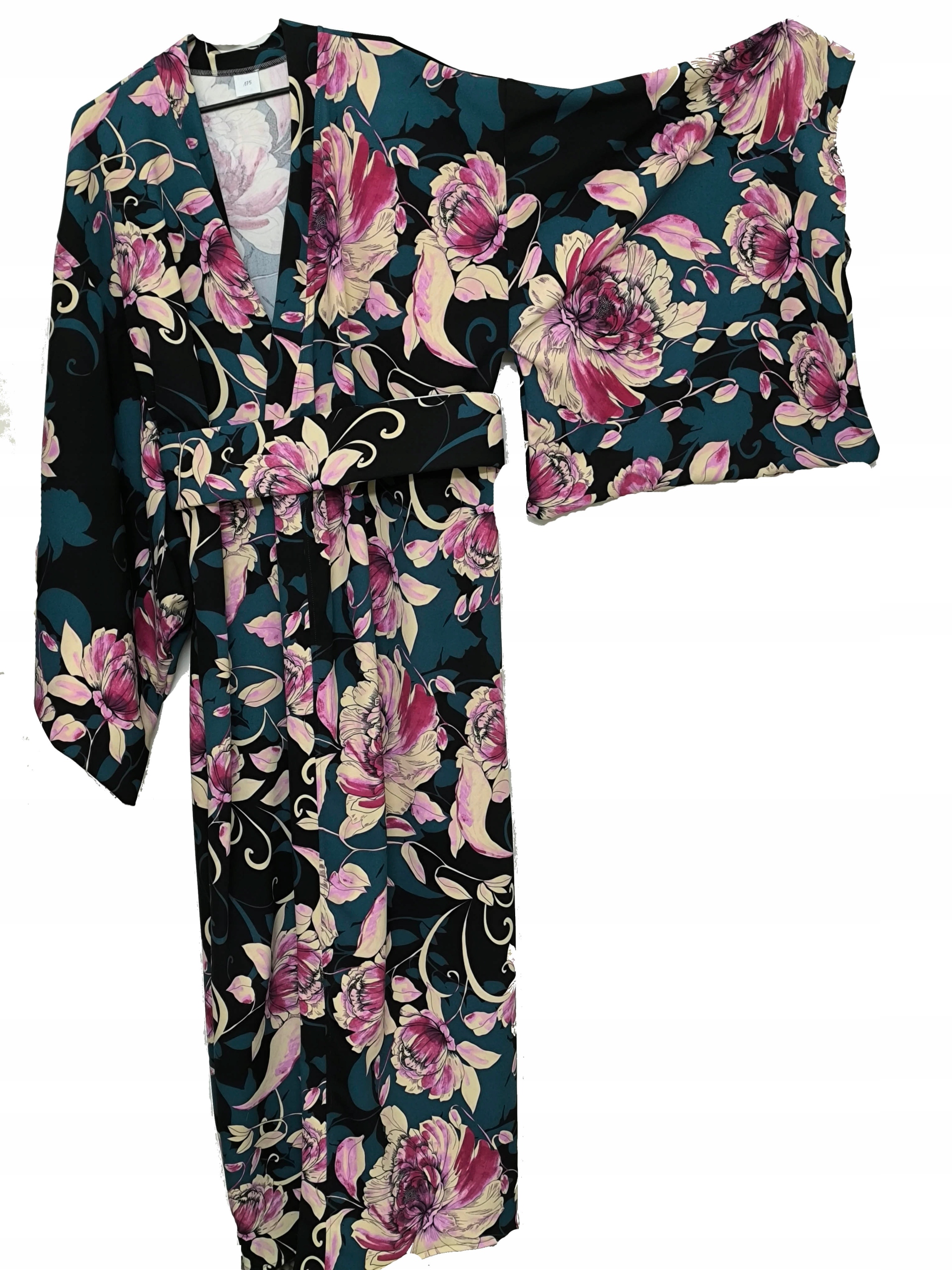 kostým Gejsza kimono s květinami Japonka 176 geisha daleký východ Číňana