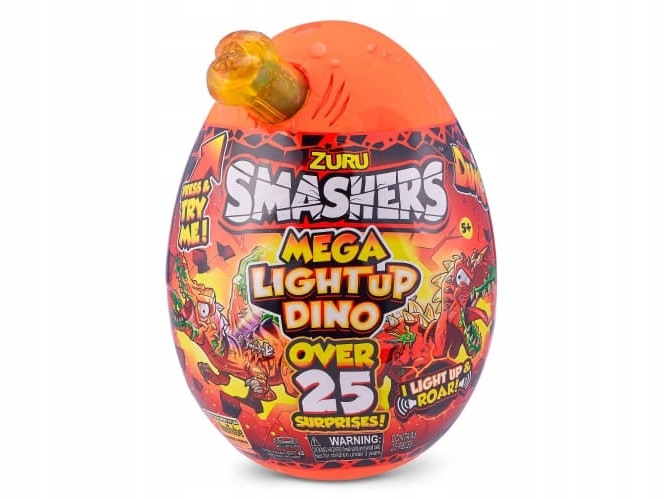 

Smashers Light Up Dino Jajko Świeci