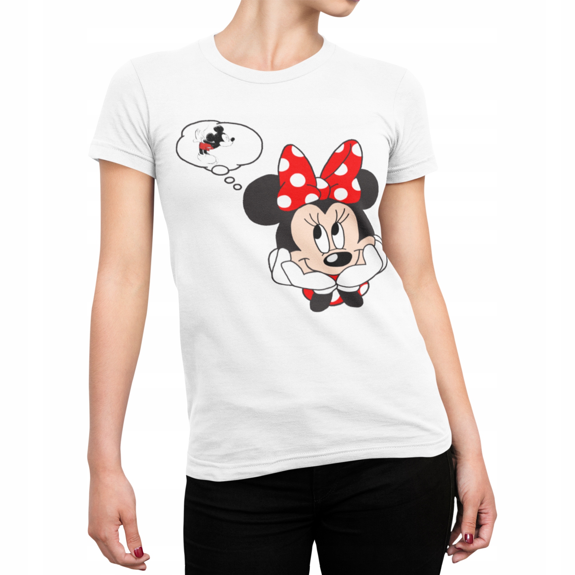 

Koszulka T-shirt Damska- bajki- myszka miki- S