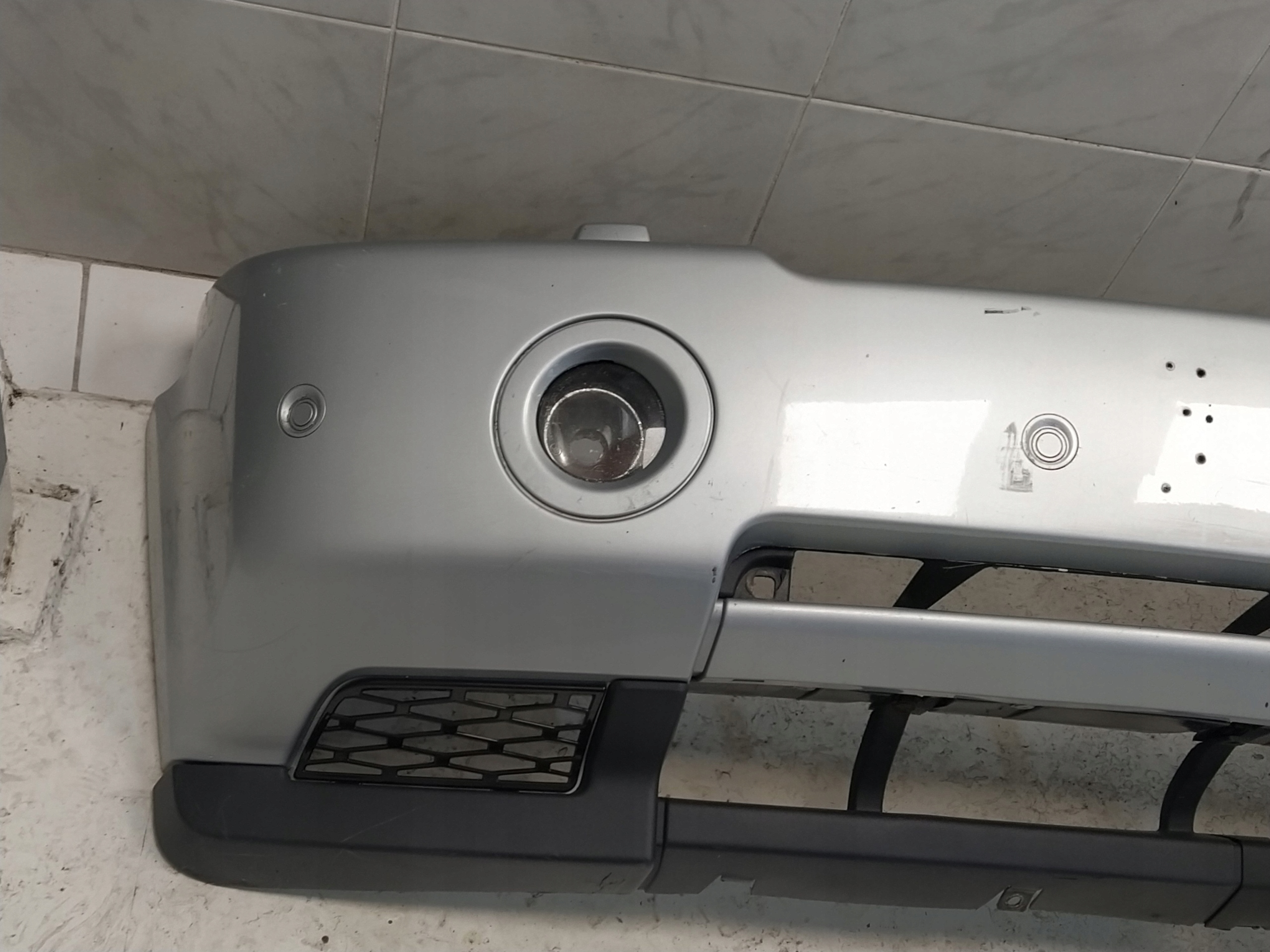 RANGE ROVER VOGUE L322 08r bumper front front fog lights 4XPDC complete