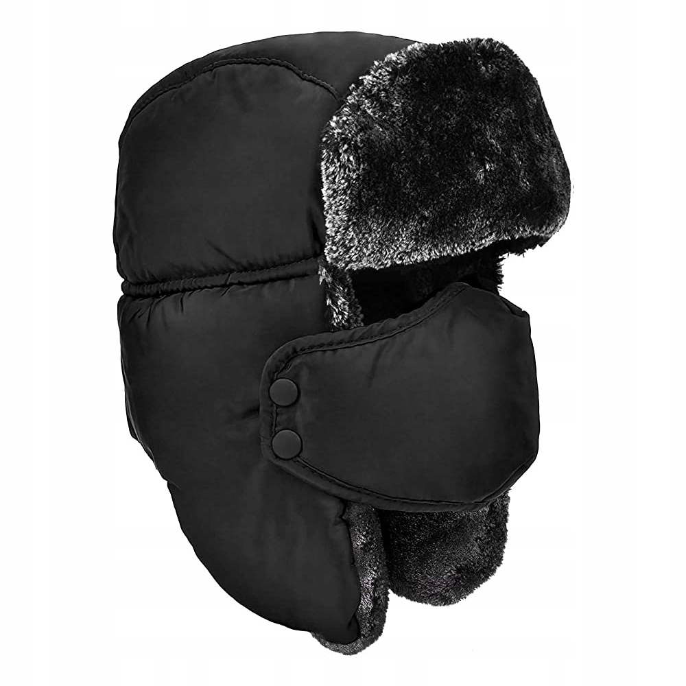 

Czapka Zimowa Wiatroszczelna Z Maską Zdejmowaną