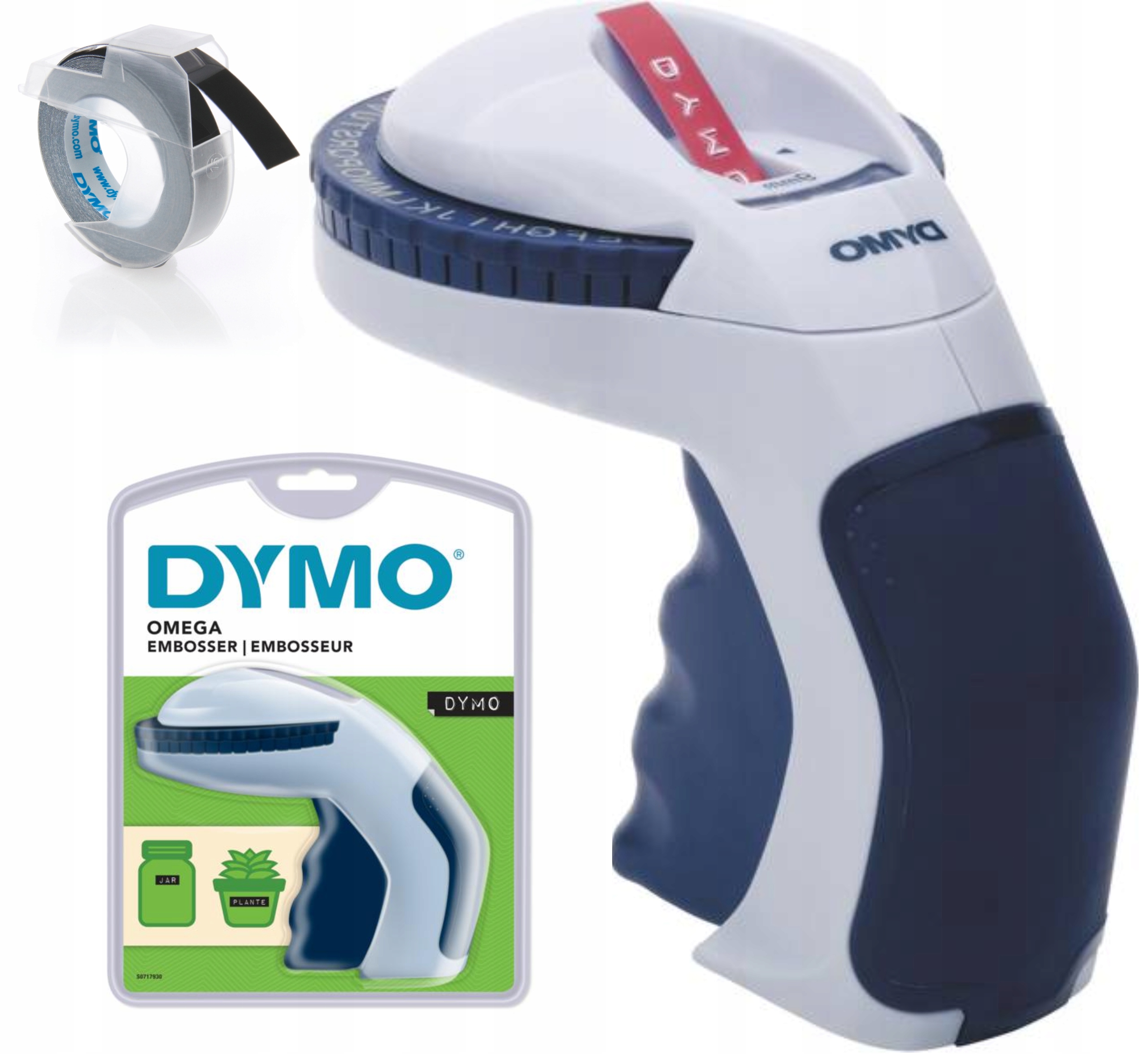 

Dymo Omega Wytłaczarka etykiet Dom Biuro taśma