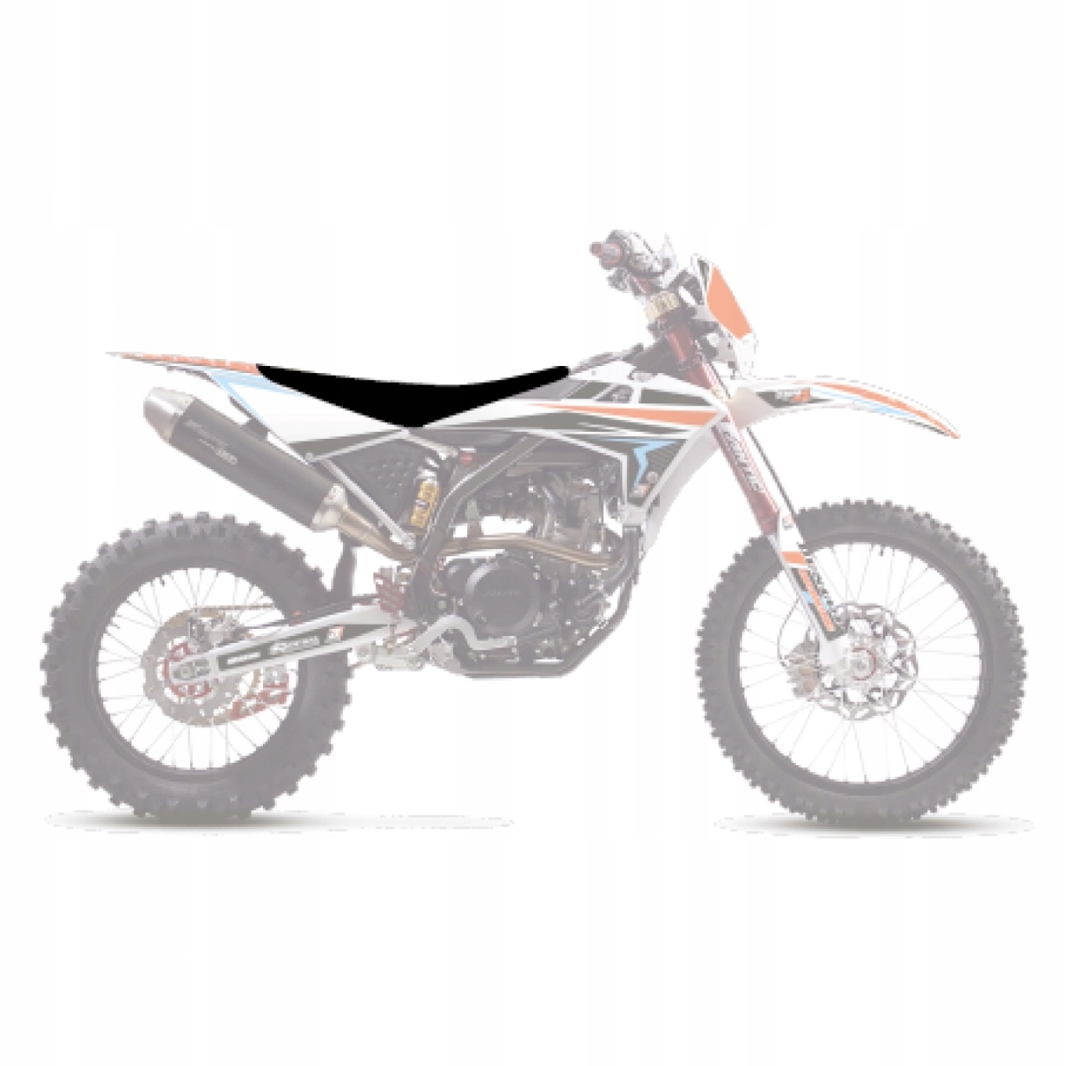 Blackbird Poťah Poťah Na Sedadlo Fantic Xx/xe '21-'23 Zebra Kolo