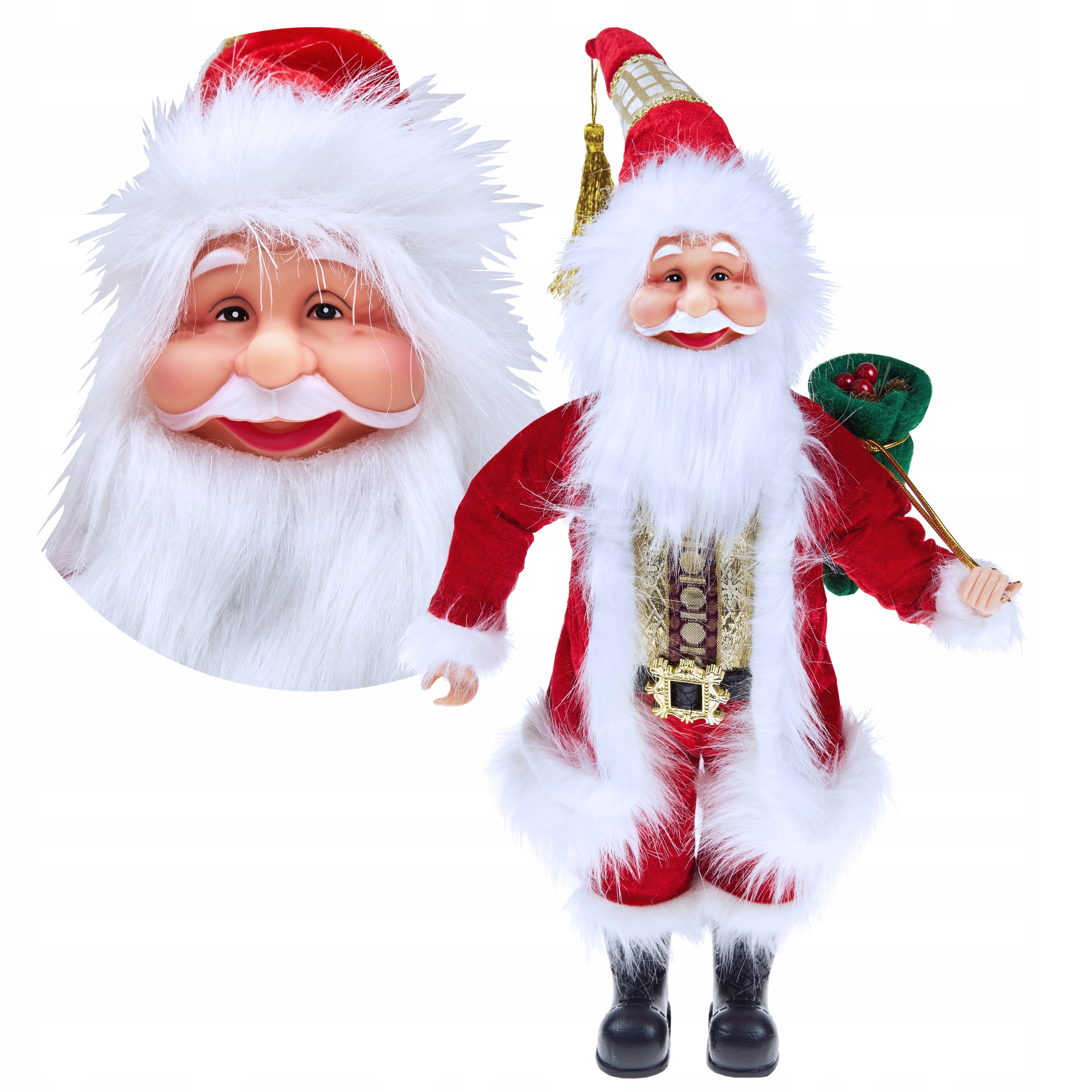 

Mikołaj Duży figurka Święty stojący 65cm dekoracje