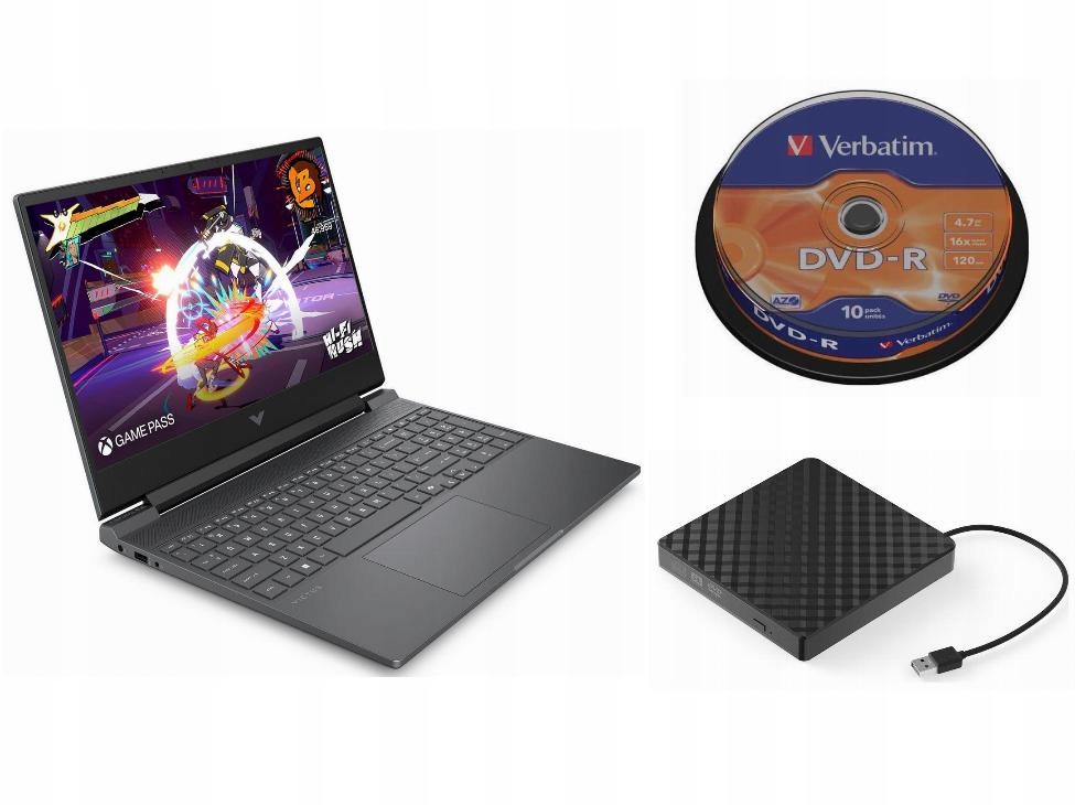 Laptop Hp Intel Core 5 Zewnętrzny Napęd DVD 10 Płyt DVD!