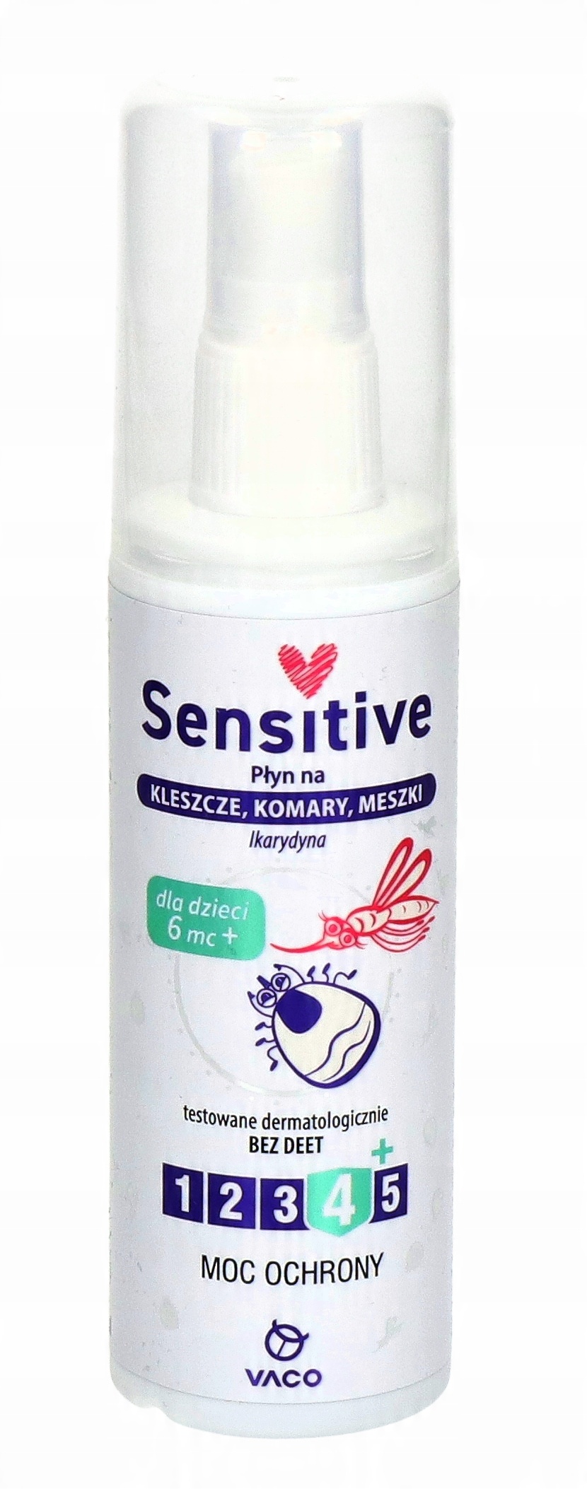 

Płyn Preparat Środek Na Komary Kleszcze Vaco 80ML