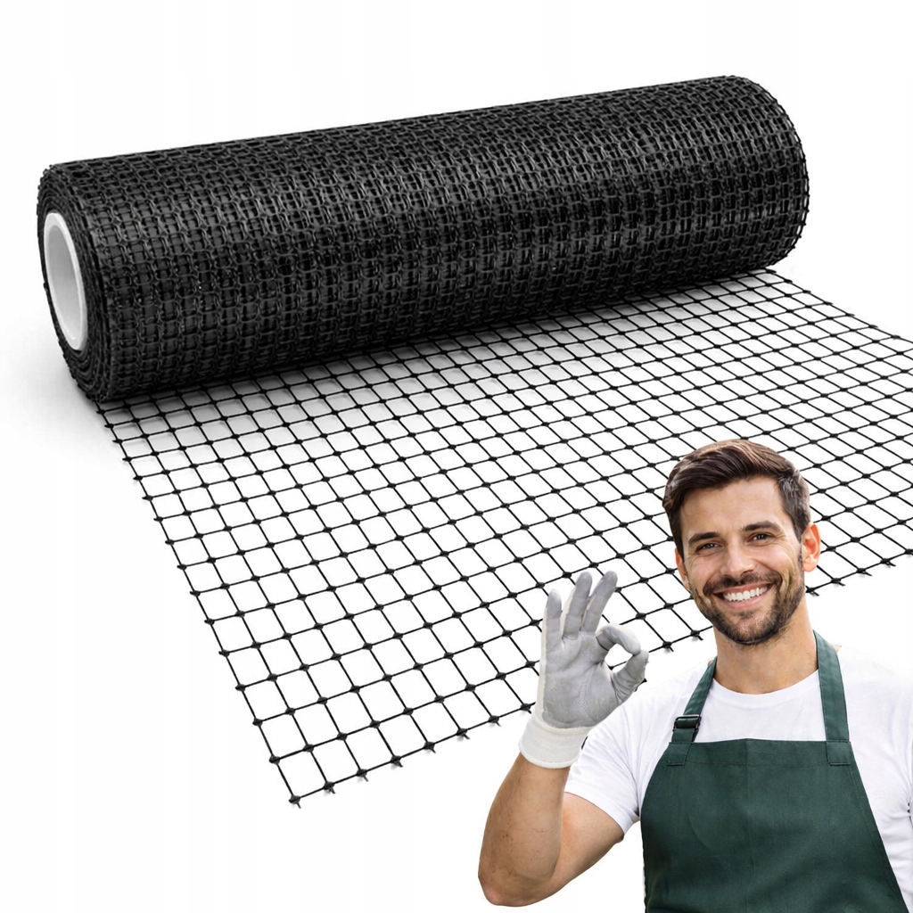 Síť Proti Krtkům Proti Krtkům 2x100 m Silná Hustá 30 g/m2 Odolná 200 m2