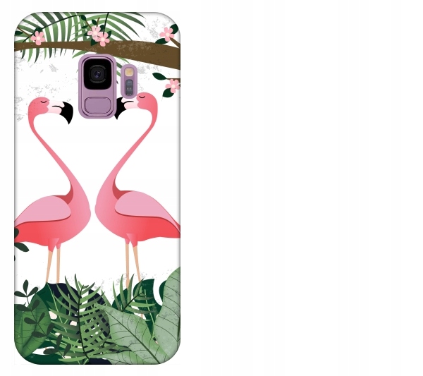 

Etui pokrowiec Samsung Galaxy S9 Flamingi lato tro