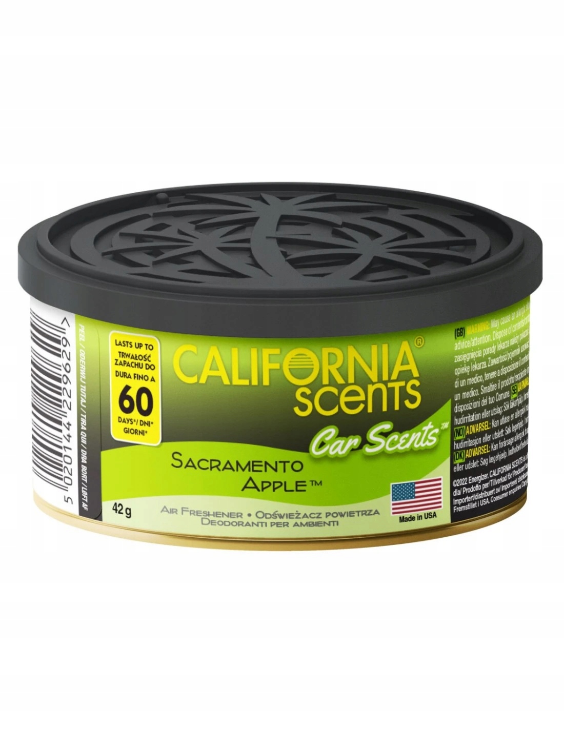 California Car Scents Sacramento Apple Zapach jabłko