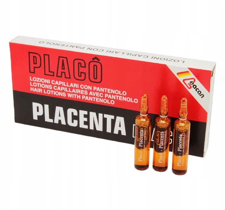 

Placo Placenta Ampułki na porost włosów 12x10ml