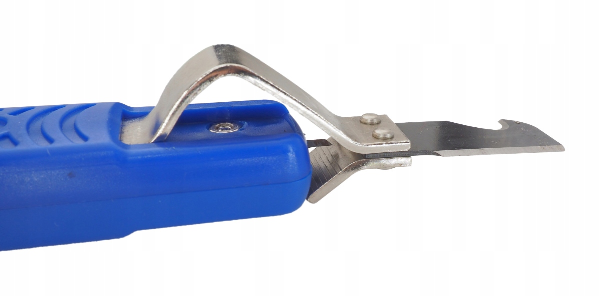 SCIĄGACZ IZOLACJI ŚCIĄGACZ DO IZOLACJI NÓŻ NOŻYK Kolor niebieski