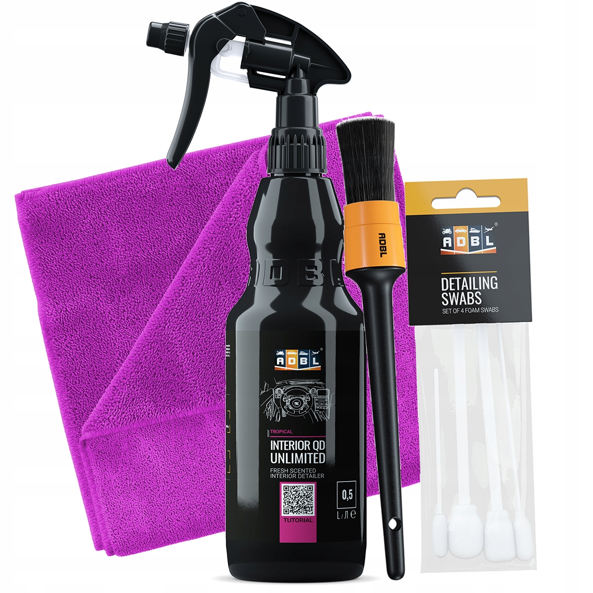 Zestaw ADBL do czyszczenia i konserwacji kokpitu