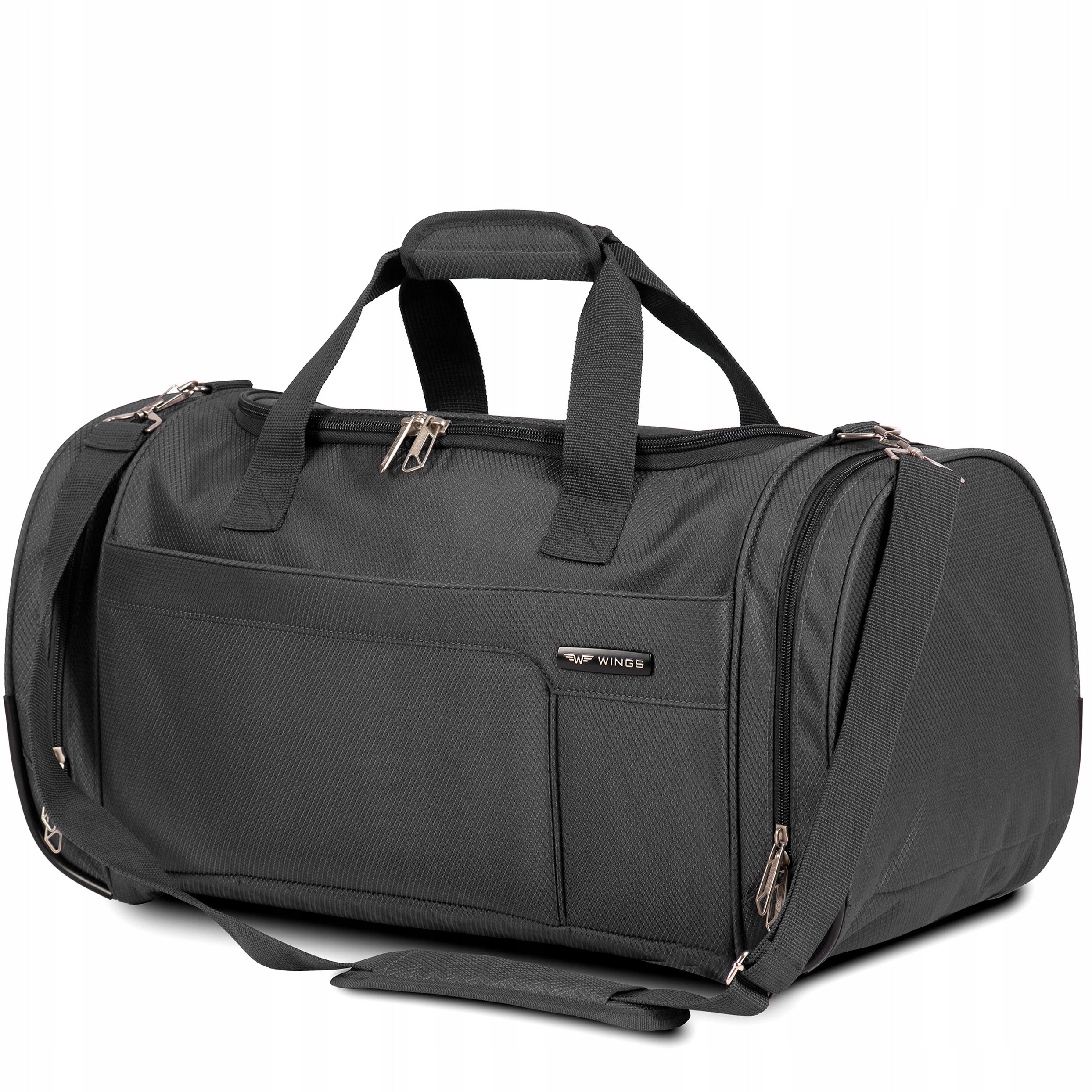 Pojemna I Wytrzymała Torba Sportowa Podróżna Bagaż Podręczny RBN01SZ