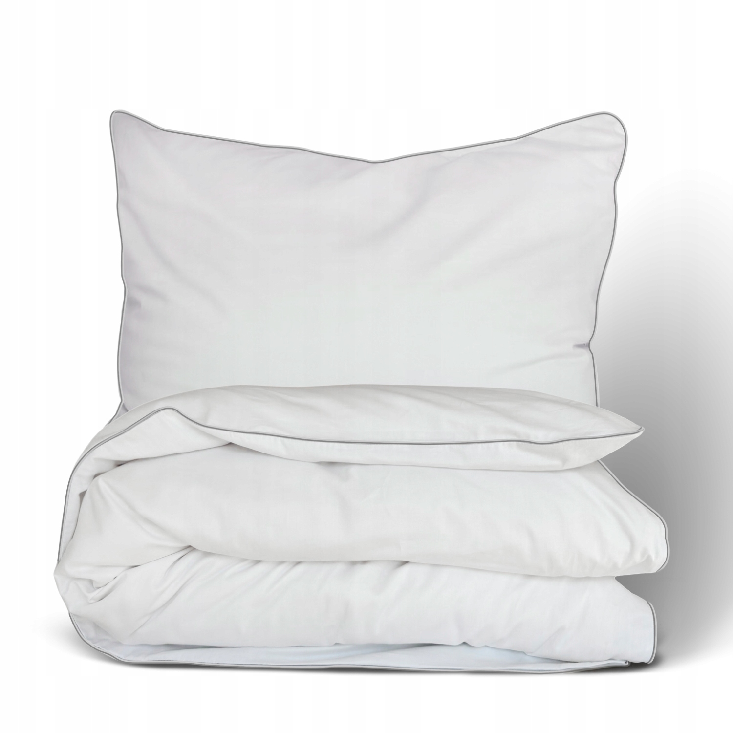 Posteľná Bielizeň biela so strieborným lemom 140x200 +70x80 Gold Line Matex