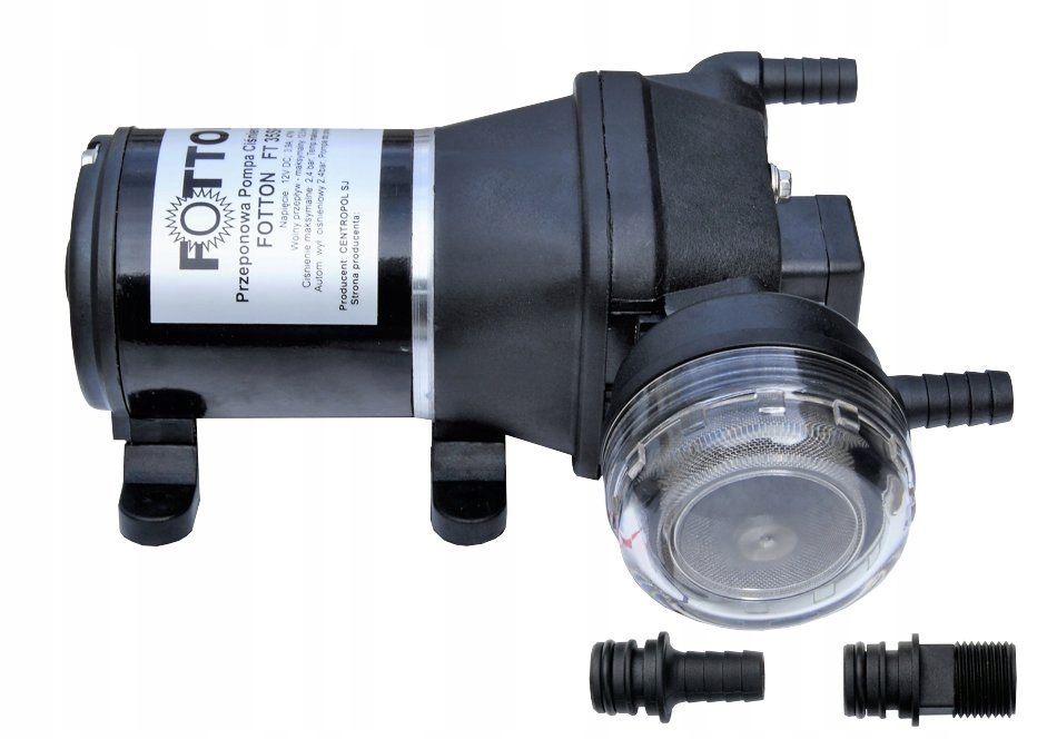 Membránová pumpa Fotton FT35 Sf s filtrom 2,4 bar 12,5 l 12 V