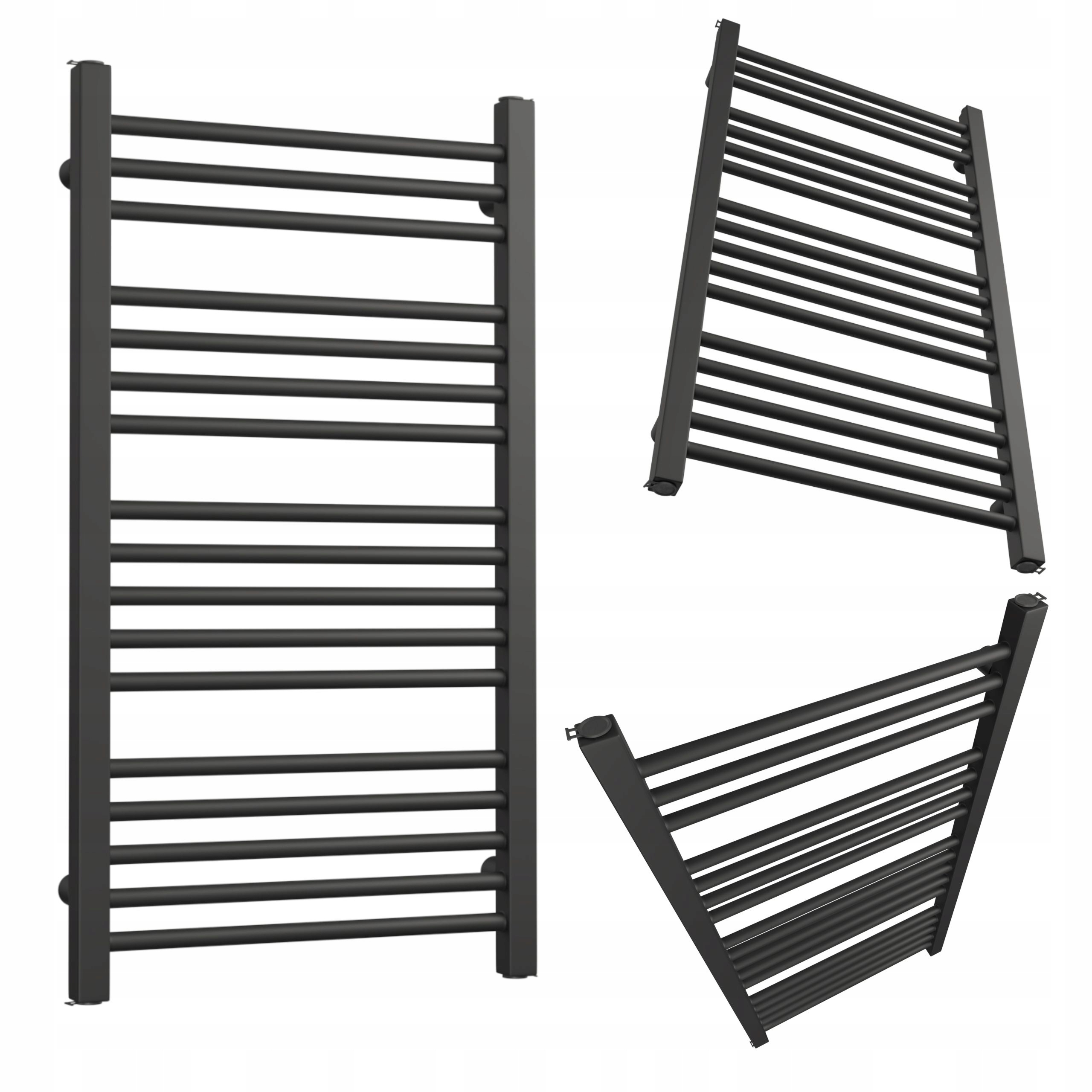 Koupelnový Radiátor Žebřík 1350/550 Černý Mat