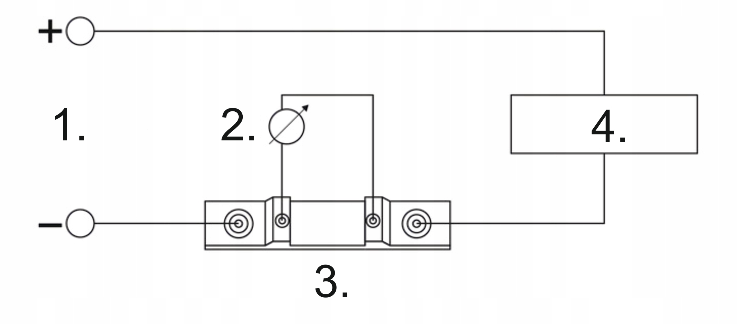 WOLTOMIERZ AMPEROMIERZ PANELOWY DC 50A 100V MIERNIK PRĄDU STAŁEGO 60mV LCD Rodzaj cyfrowy