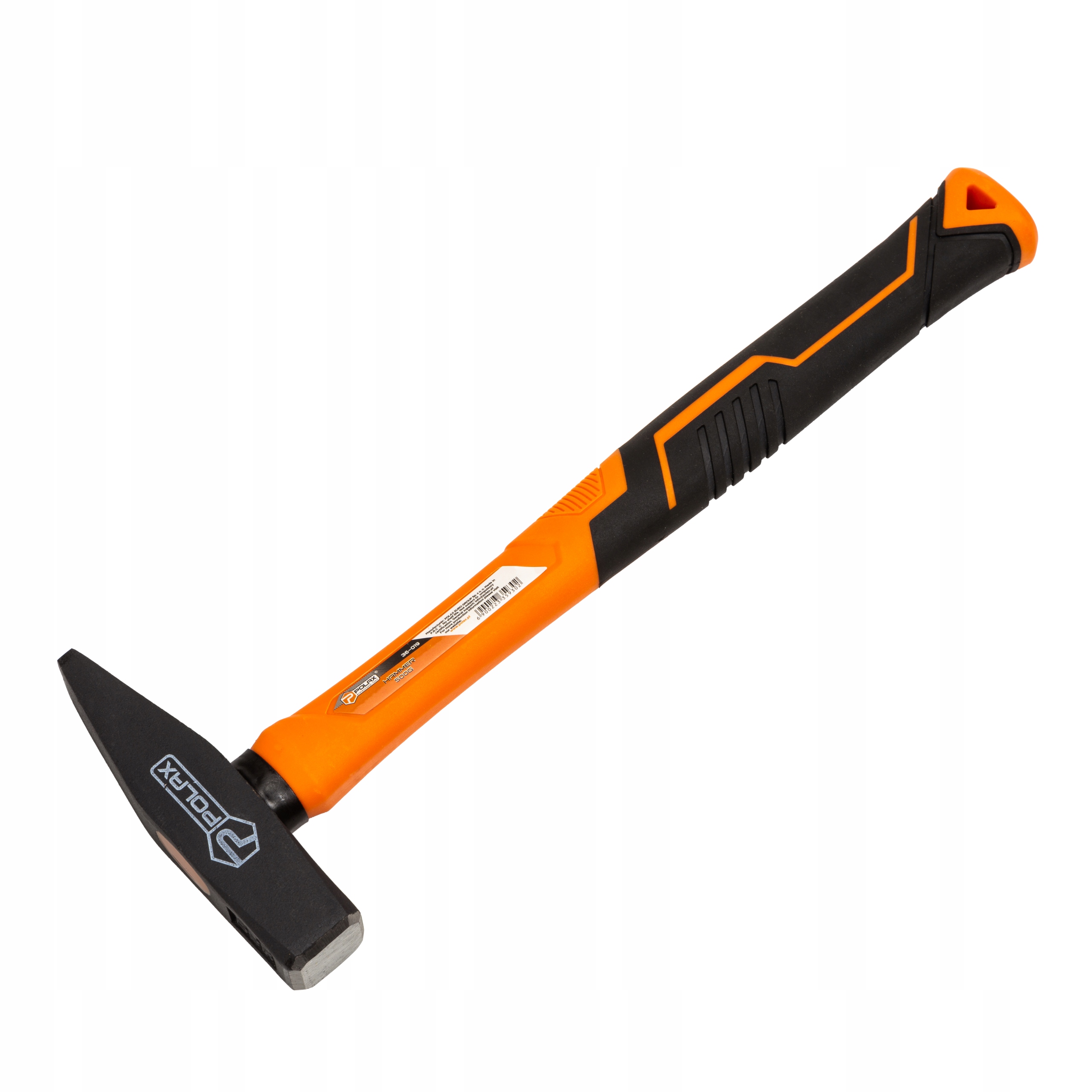 Młotek ślusarski FIBERGLASS 500g Polax