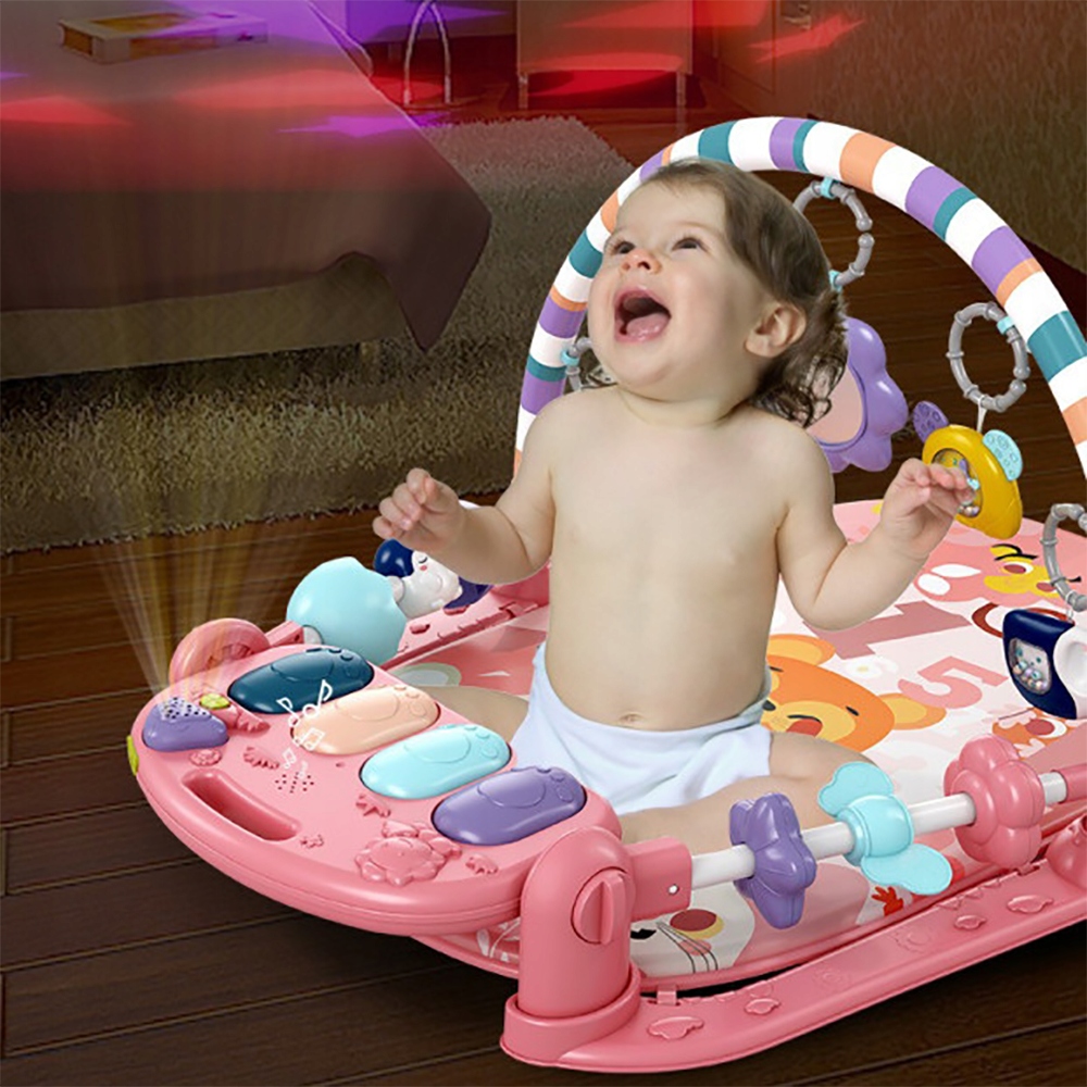 MATA EDUKACYJNA INTERAKTYWNA Z PIANINKIEM GRYZAKI Głębokość produktu 60 cm