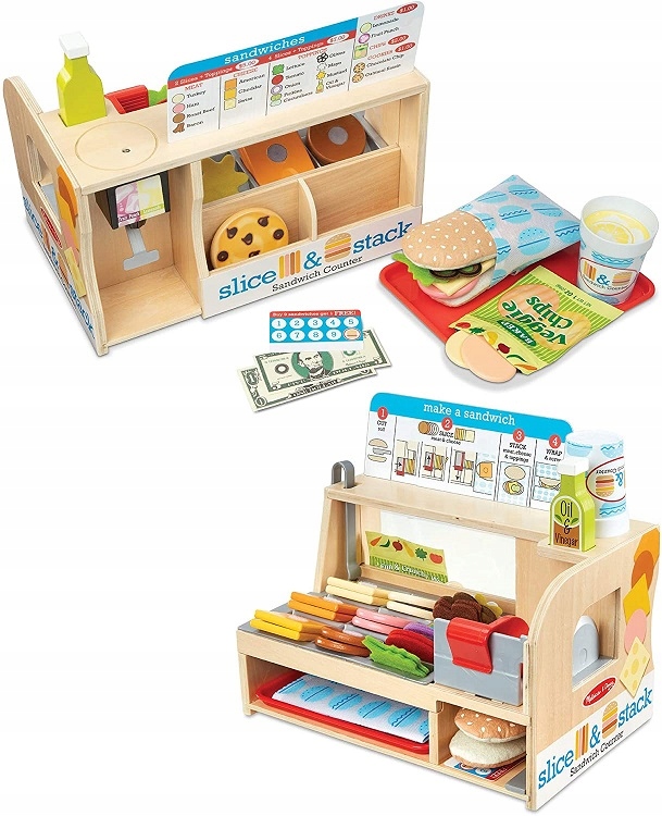 

Zestaw dla dzieci Bar kanapkowy Melissa and Doug