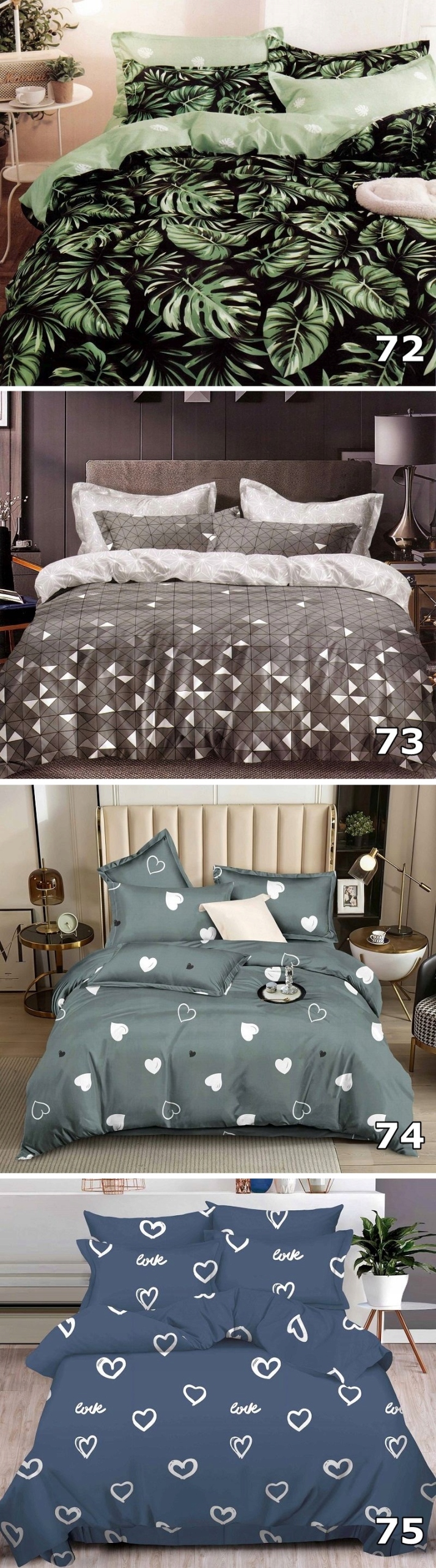 KOMPLET POŚCIELI 140x200 + POSZEWKA 70x80 2 CZĘŚCI POŚCIEL NOWE WZORY Materiał poliester