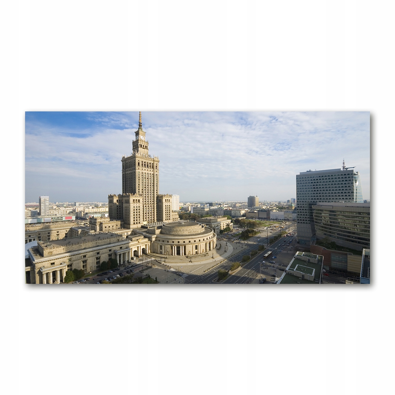 

Foto obraz akryl zdjęcie Pałac Kultury 120X60 cm