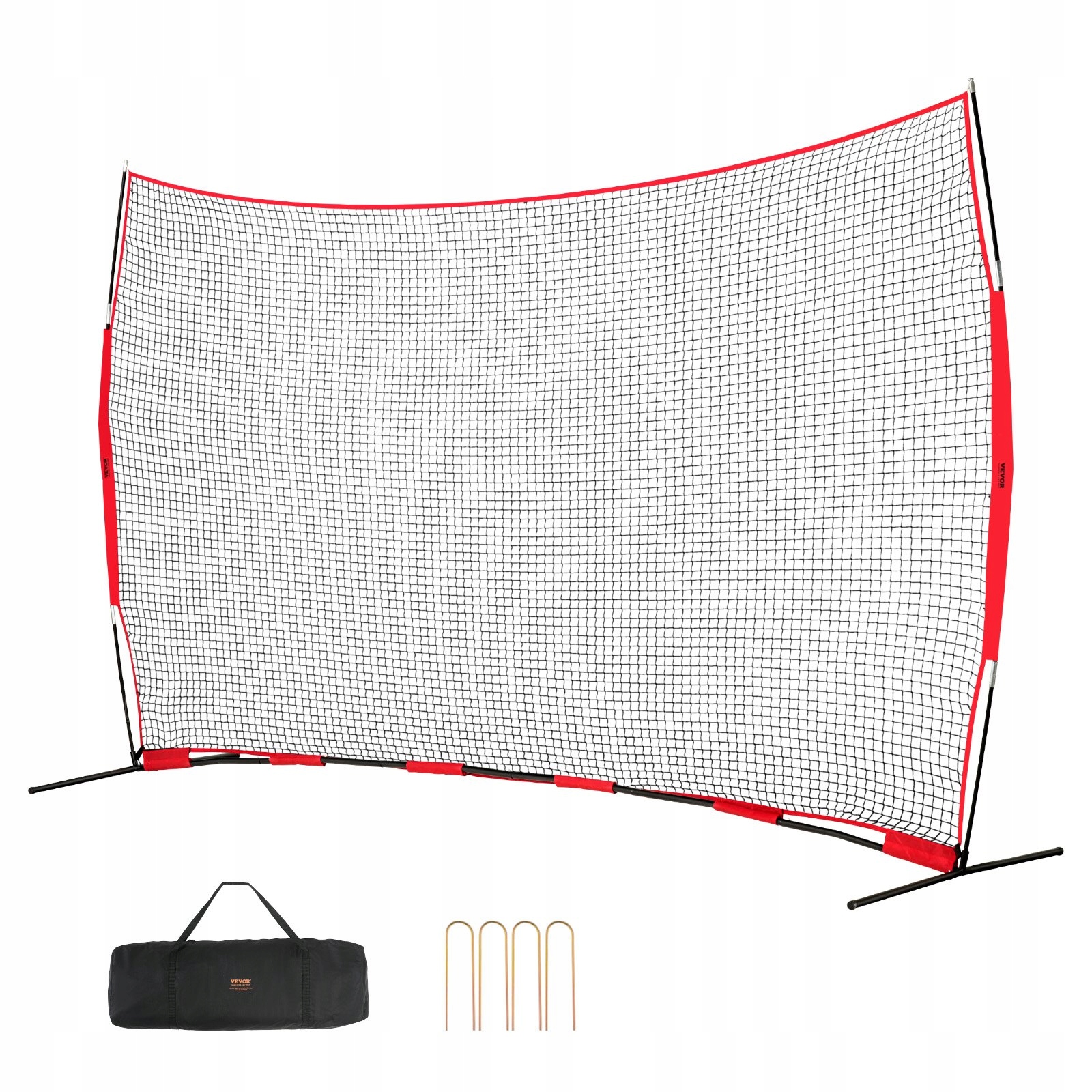 Sportovní síť 5x3 m, přenosný baseball, fotbal, volejbal, zahrada