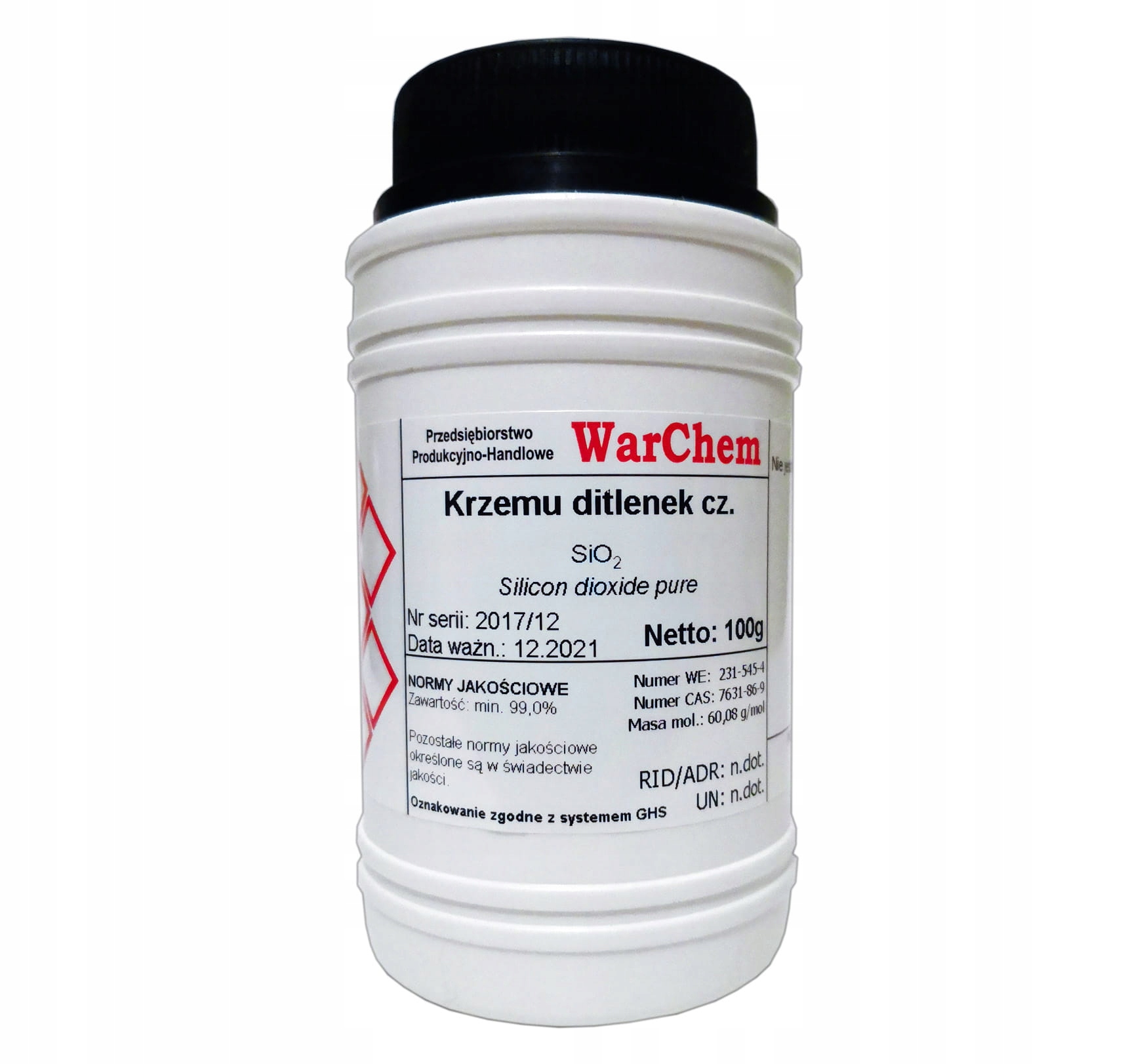 

Dwutlenek Krzemu (krzemionka) czysty 100g