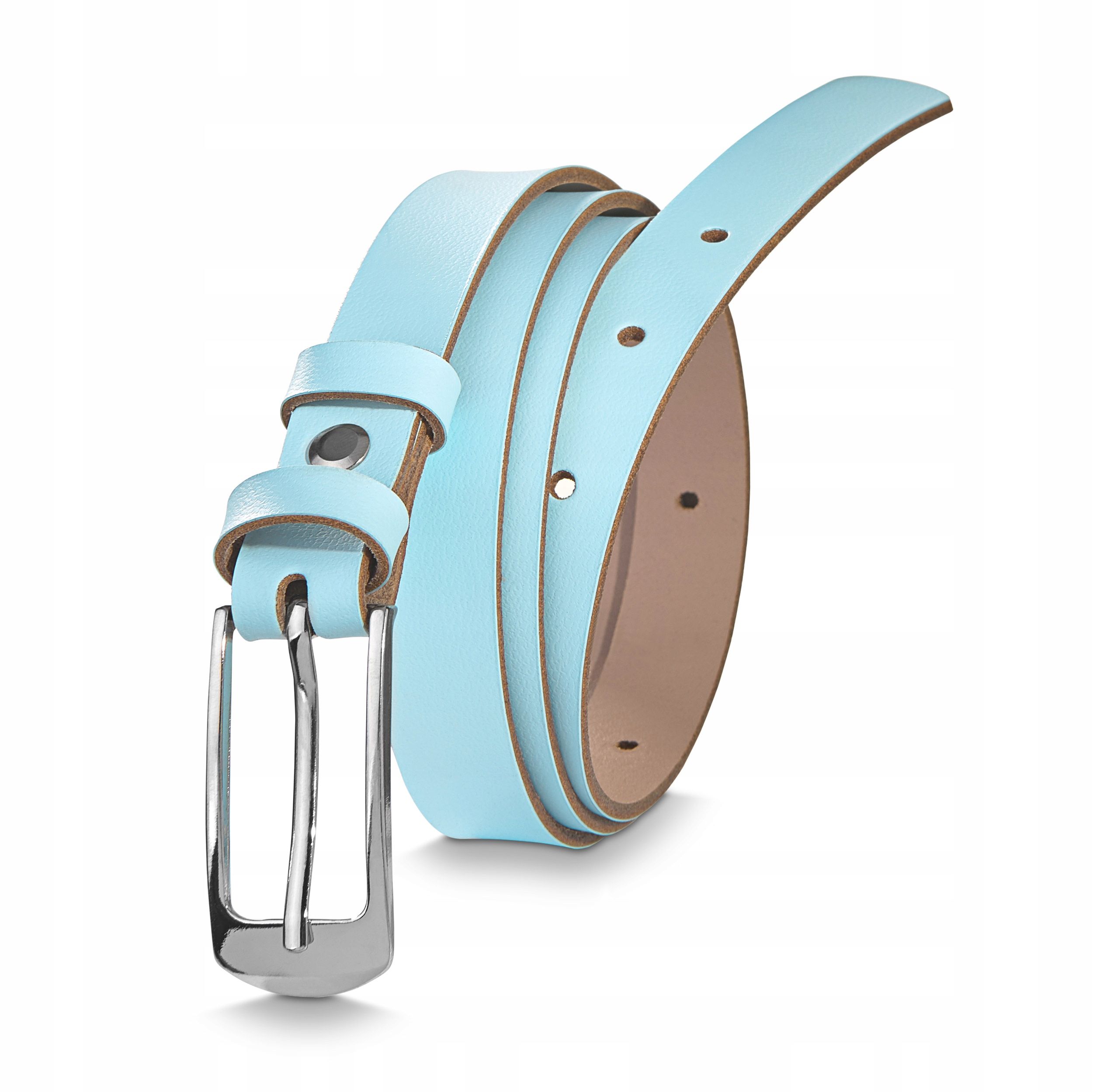 

Damski skórzany pasek Betlewski sukienki spodni 90