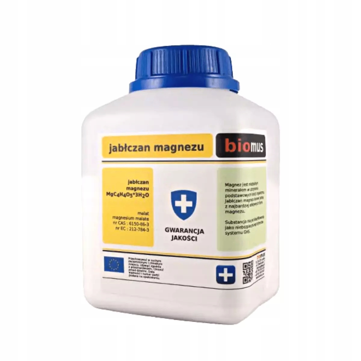 Biomus Jabłczan Magnezu Proszek 250g